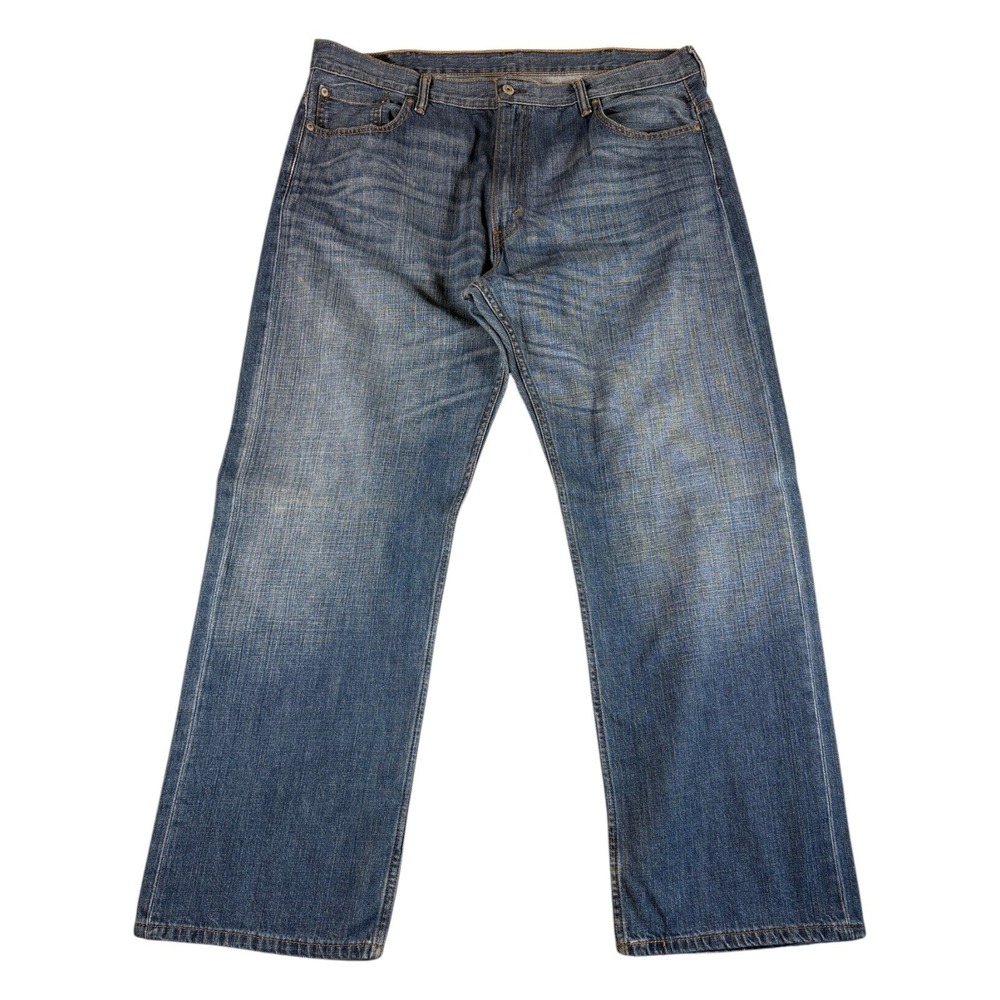 Levis 569 Loose Straight Jeans Mens 38x32 Blue Western Relaxed Y2K Workwear